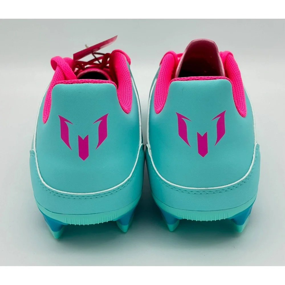 Adidas F50 Club FG/MG Messi Soccer Cleats Lucid Blue Pink IH0929 Mens 11 New